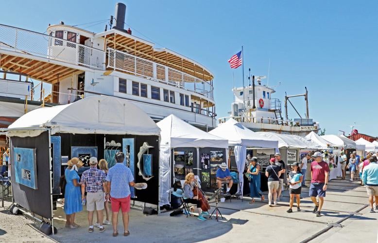 Holly Wach Art at Mystic Outdoor Art Festival Mystic CT