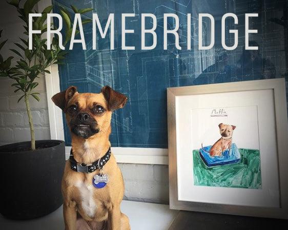 Holly Wach and Framebridge discuss artist inspiration watercolor