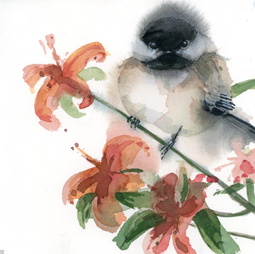 Holly Wach "Songbirds & Friends" songbird watercolor prints