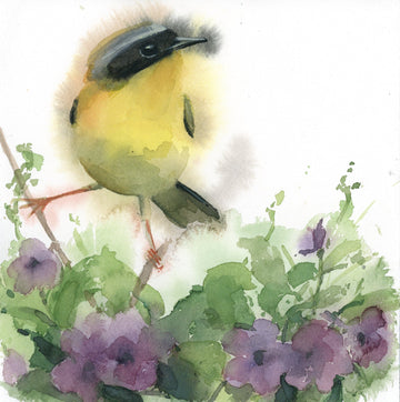 Holly Wach "Songbirds & Friends" songbird watercolor prints