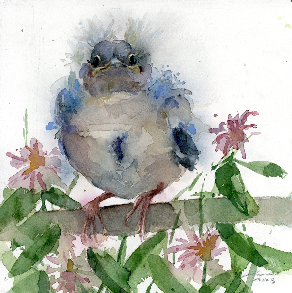 Holly Wach "Songbirds & Friends" songbird watercolor prints