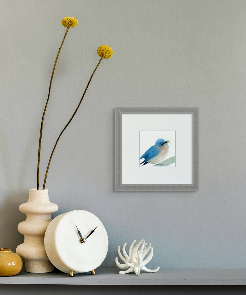 Holly Wach's original Baby Bird Watercolor Paintings