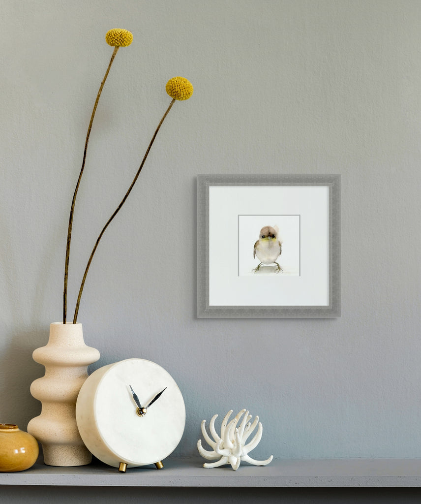 Holly Wach's original Baby Bird Watercolor Paintings