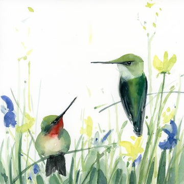 Holly Wach "Songbirds & Friends" songbird watercolor prints