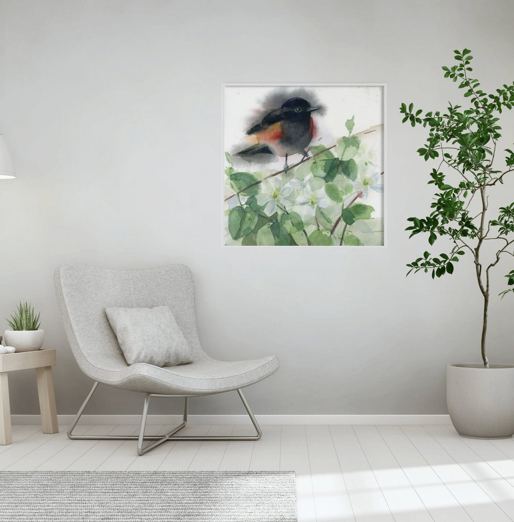 Holly Wach "Songbirds & Friends" songbird watercolor prints
