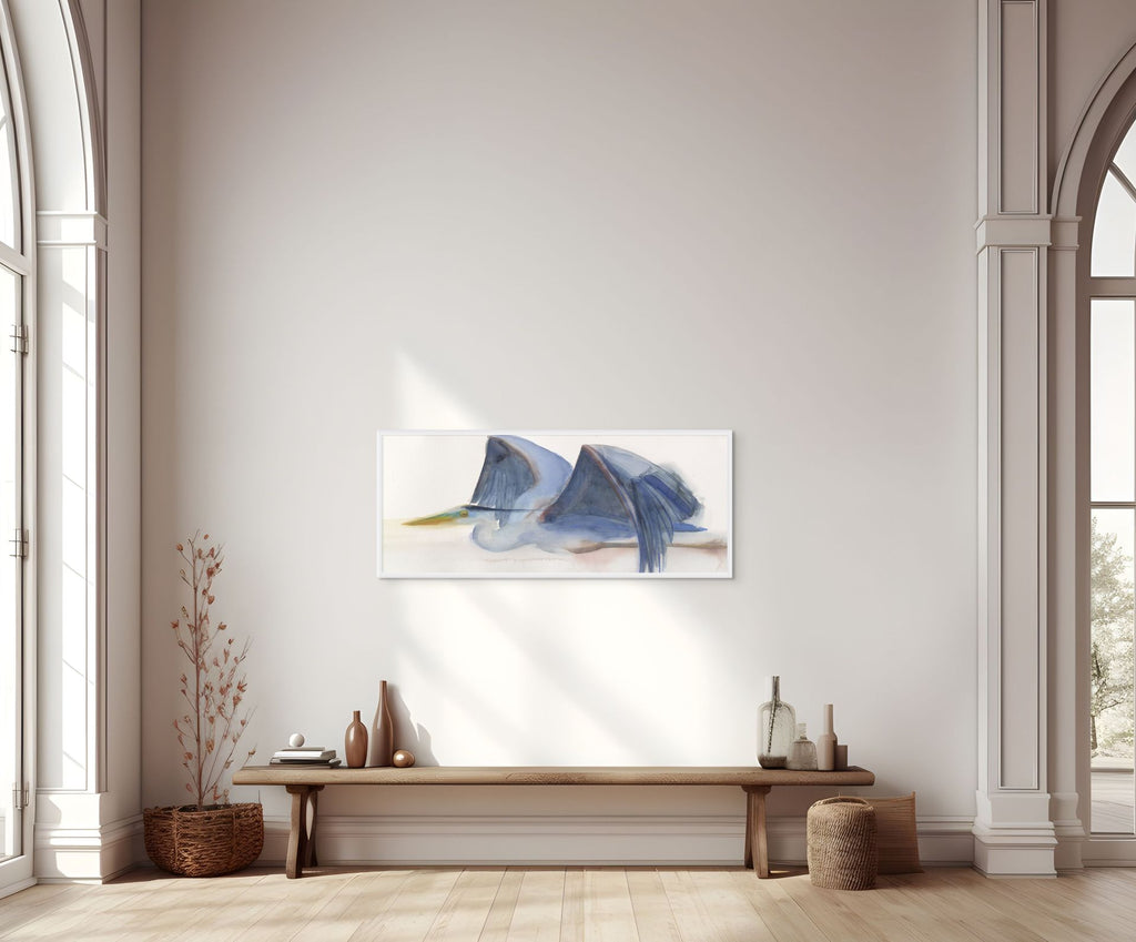 Holly Wach "Oh, to Fly!" shorebird watercolor prints