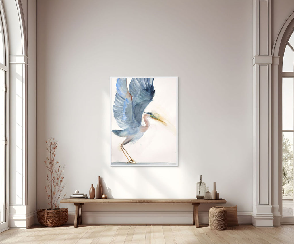 Holly Wach "Oh, to Fly!" shorebird watercolor prints