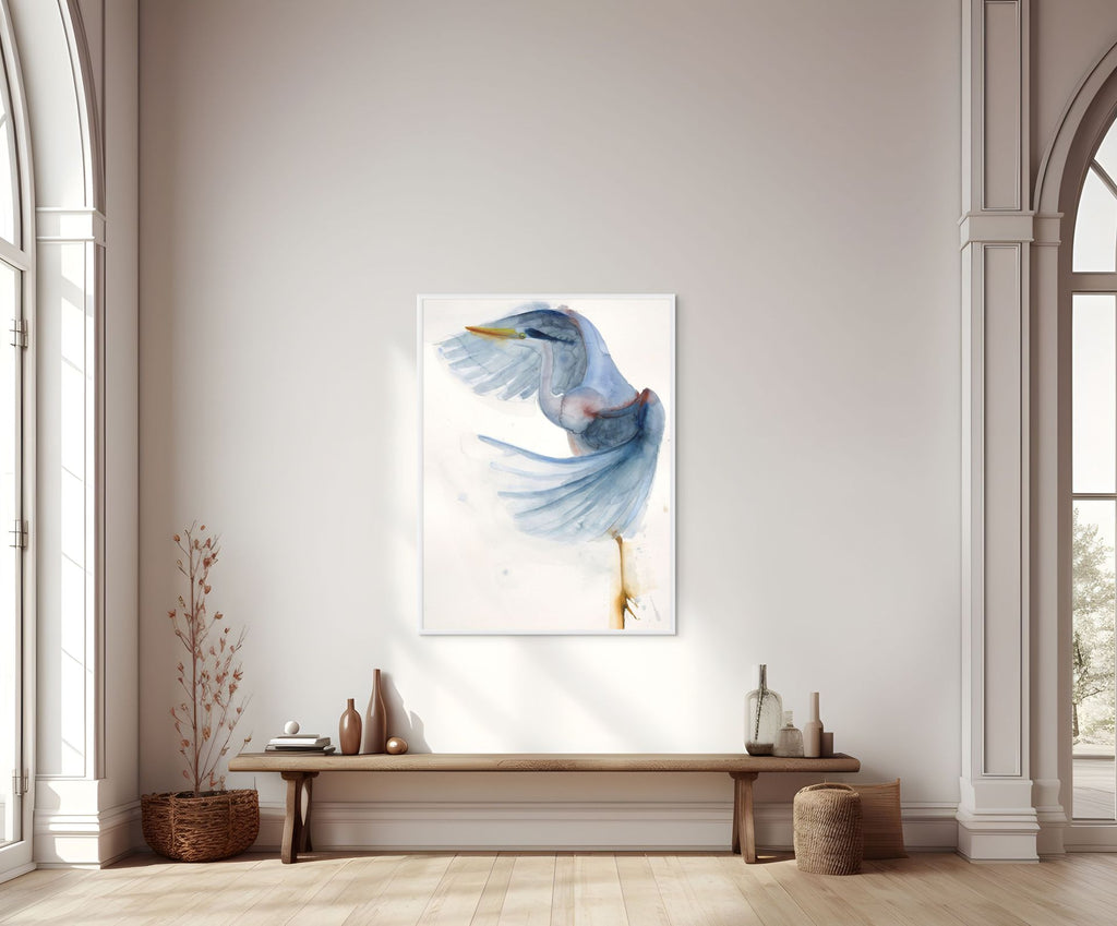 Holly Wach "Oh, to Fly!" shorebird  watercolor prints