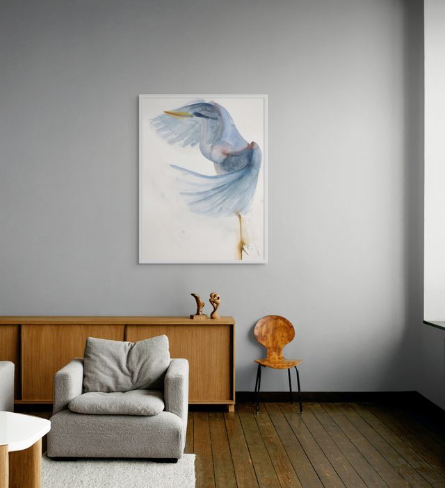 Holly Wach "Oh, to Fly!" shorebird watercolor prints