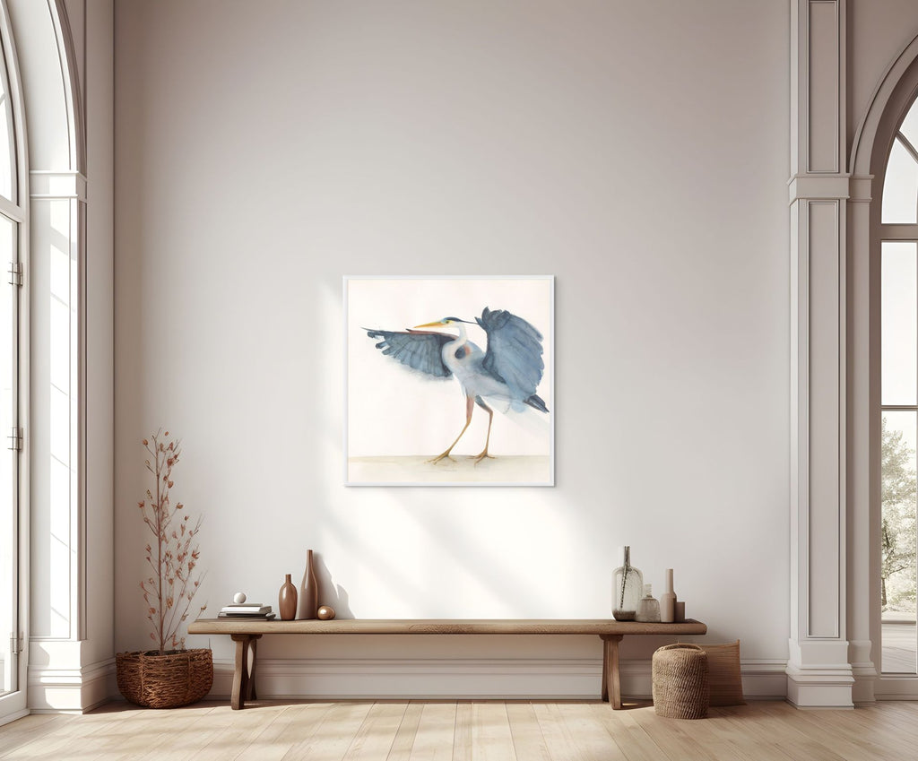 Holly Wach "Oh, to Fly!" shorebird watercolor prints