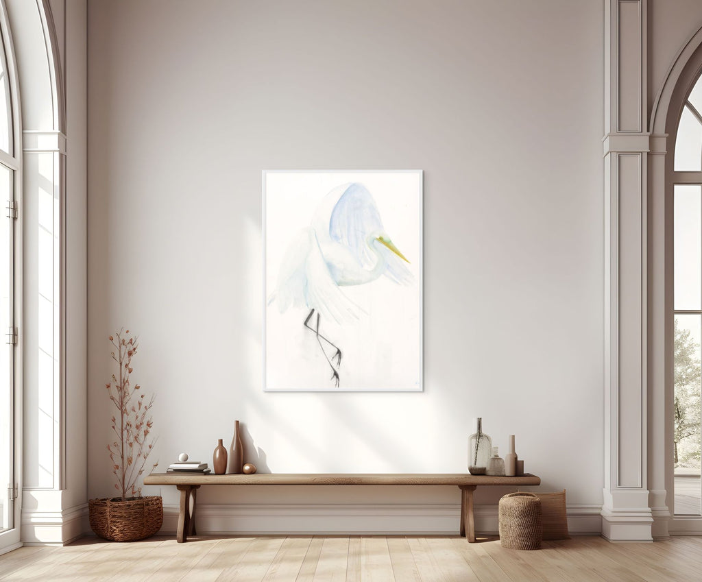 Holly Wach "Oh, to Fly!" shorebird watercolor prints