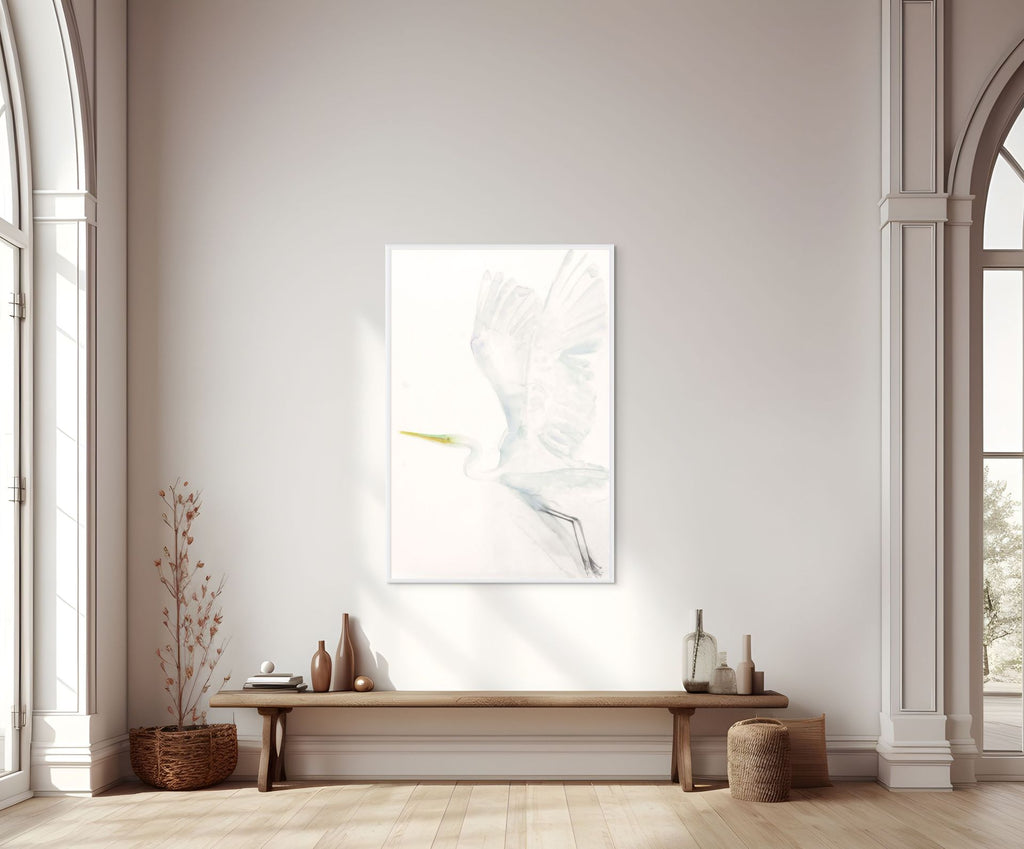 Holly Wach "Oh, to Fly!" shorebird watercolor prints