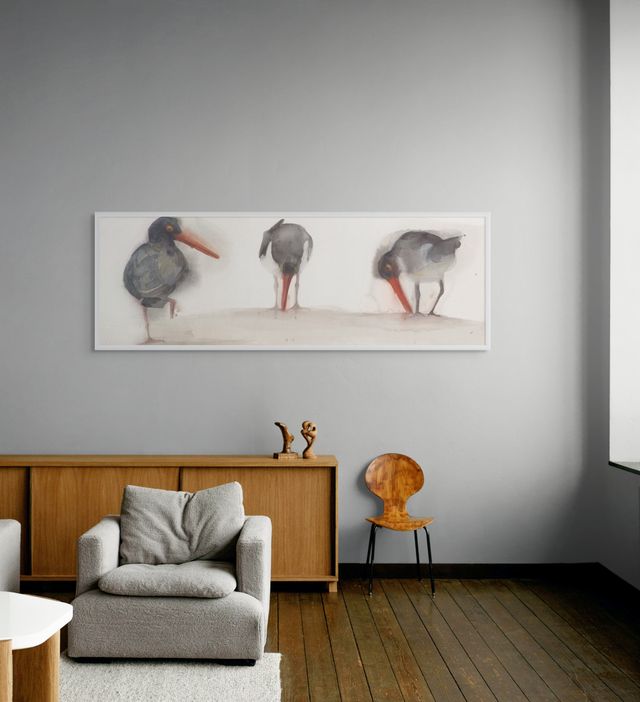 Holly Wach "Oh, to Fly!" shorebird watercolor prints