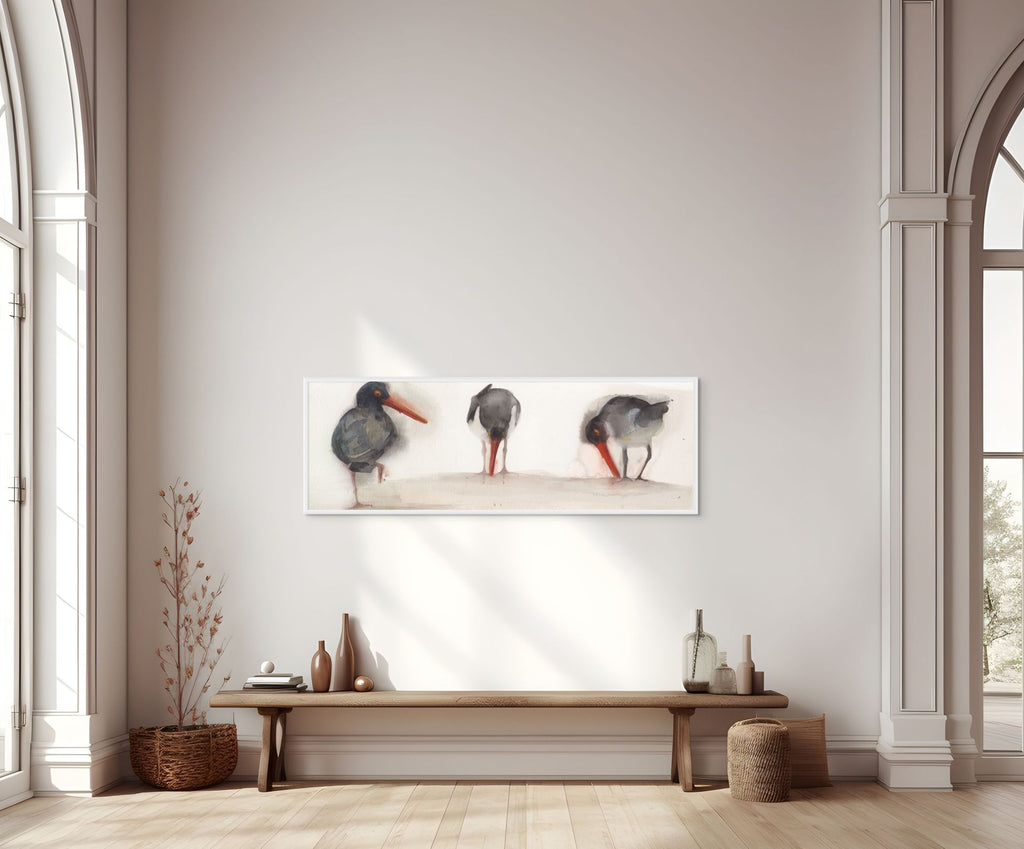 Holly Wach "Oh, to Fly!" shorebird watercolor prints