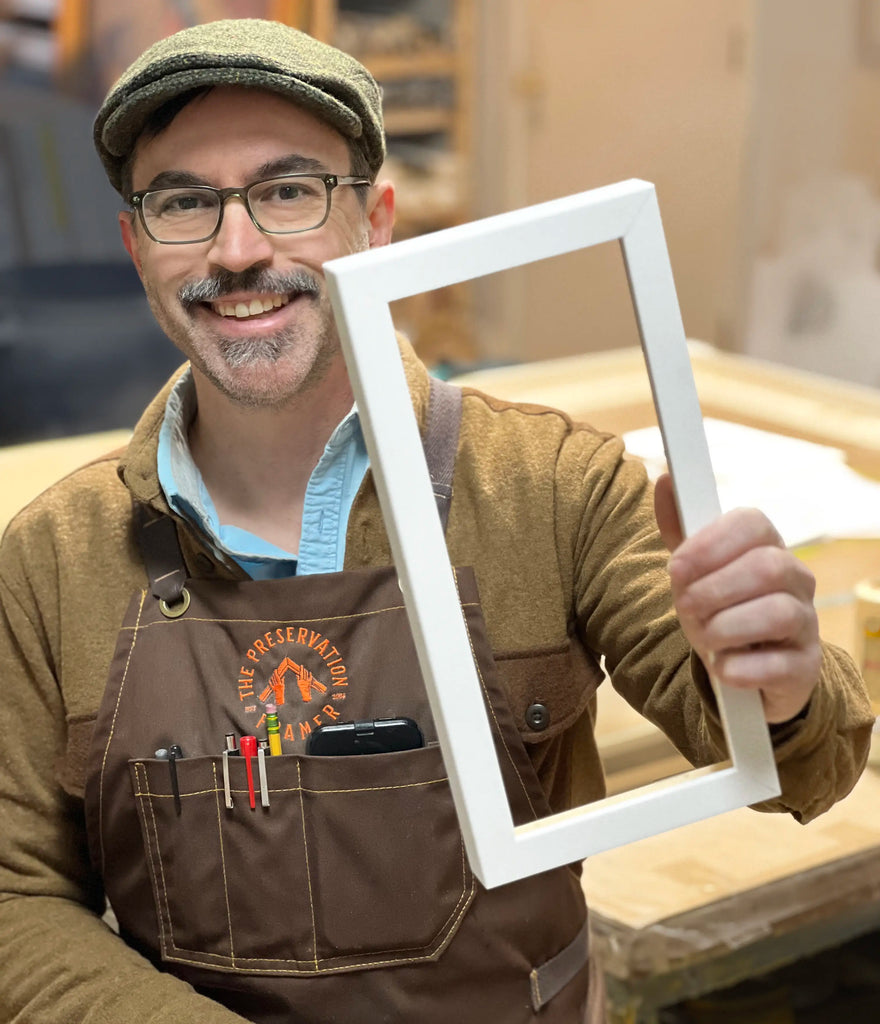 Framemaker Matt Slobogan partners with Holly Wach Art