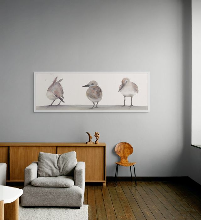 Holly Wach "Oh, to Fly!" shorebird watercolor prints