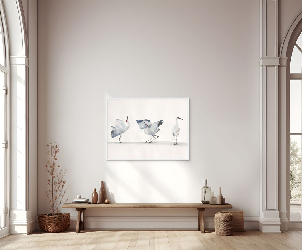 Holly Wach "Oh, to Fly!" shorebird watercolor prints