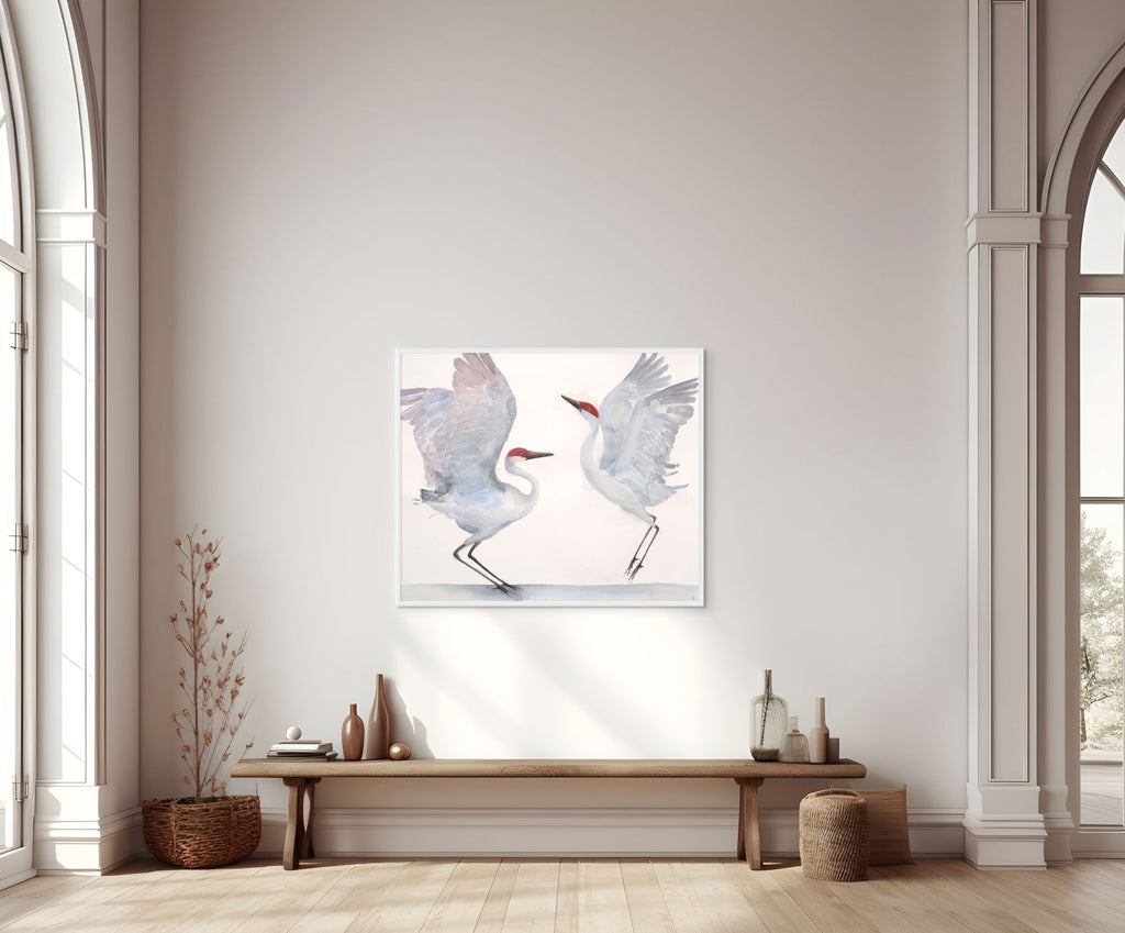 Holly Wach "Oh, to Fly!" shorebird watercolor prints